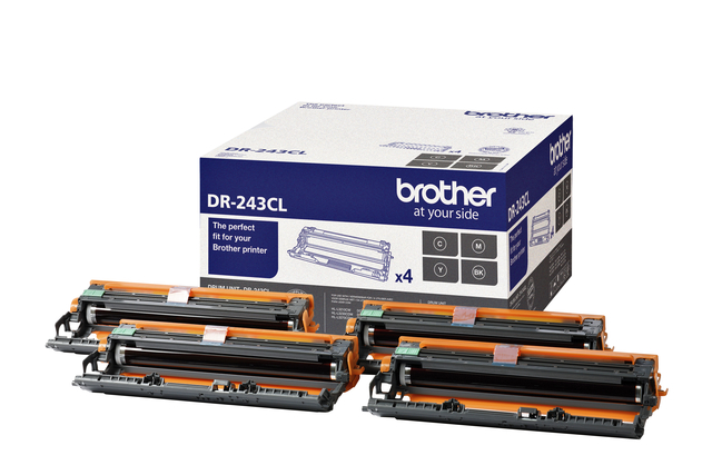 Drum Brother DR-243CL, zwart + 3 kleuren