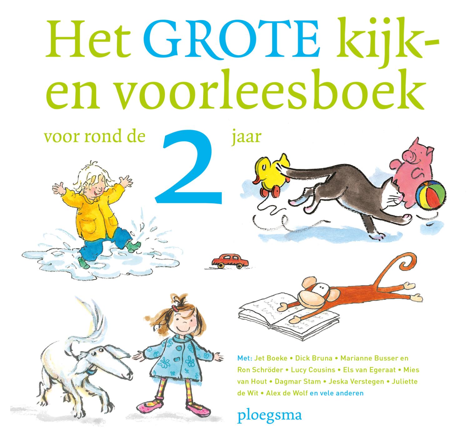 Het grote kijk-en voorleesboek voor rond de 2 jaar