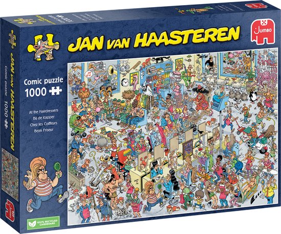 Puzzel Jan van Haasteren Bij De Kapper 1000 st