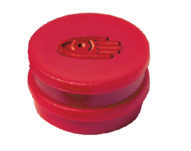 Magneten Lega 20mm rood; dsje 10stuks