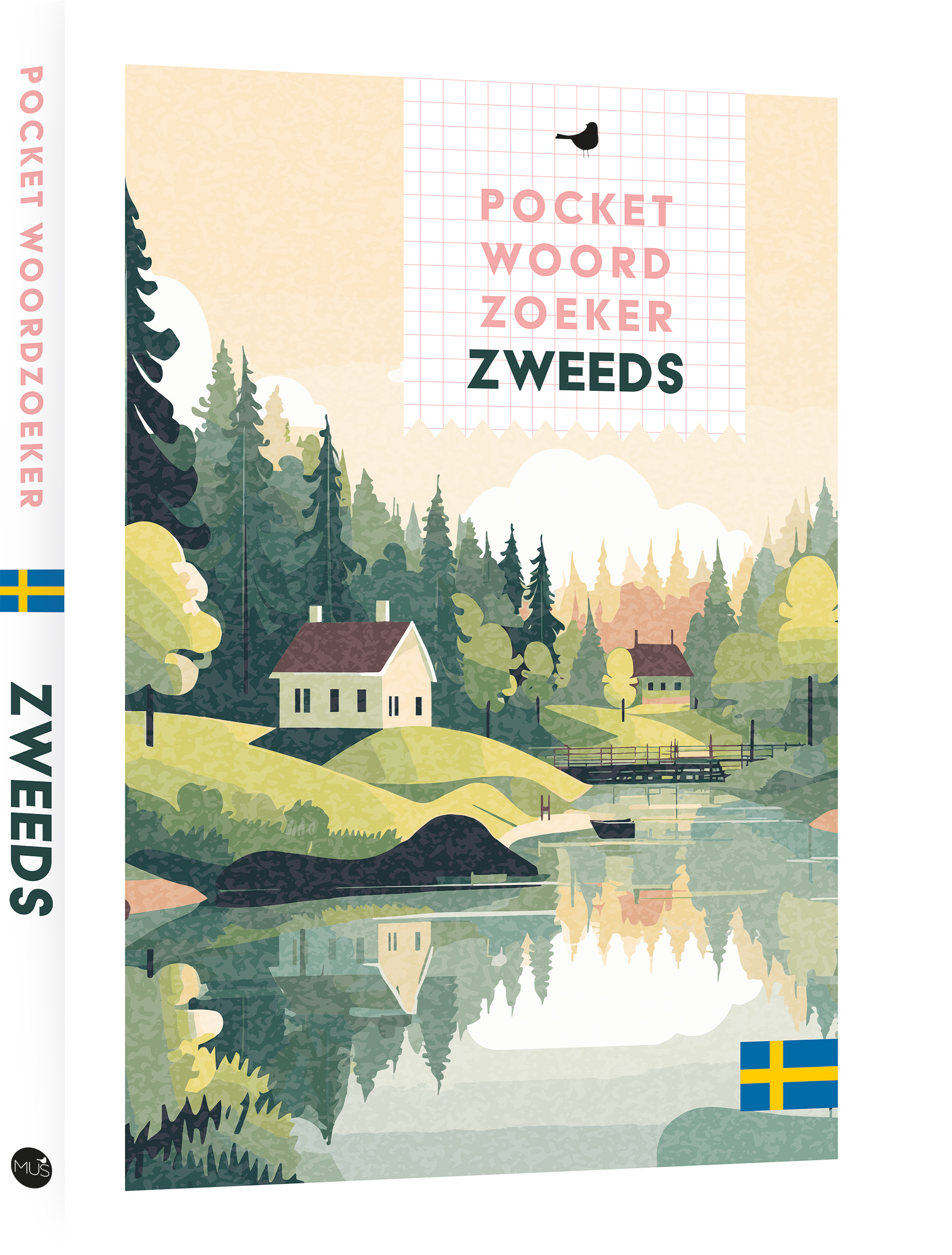 Pocket woordzoeker Zweeds