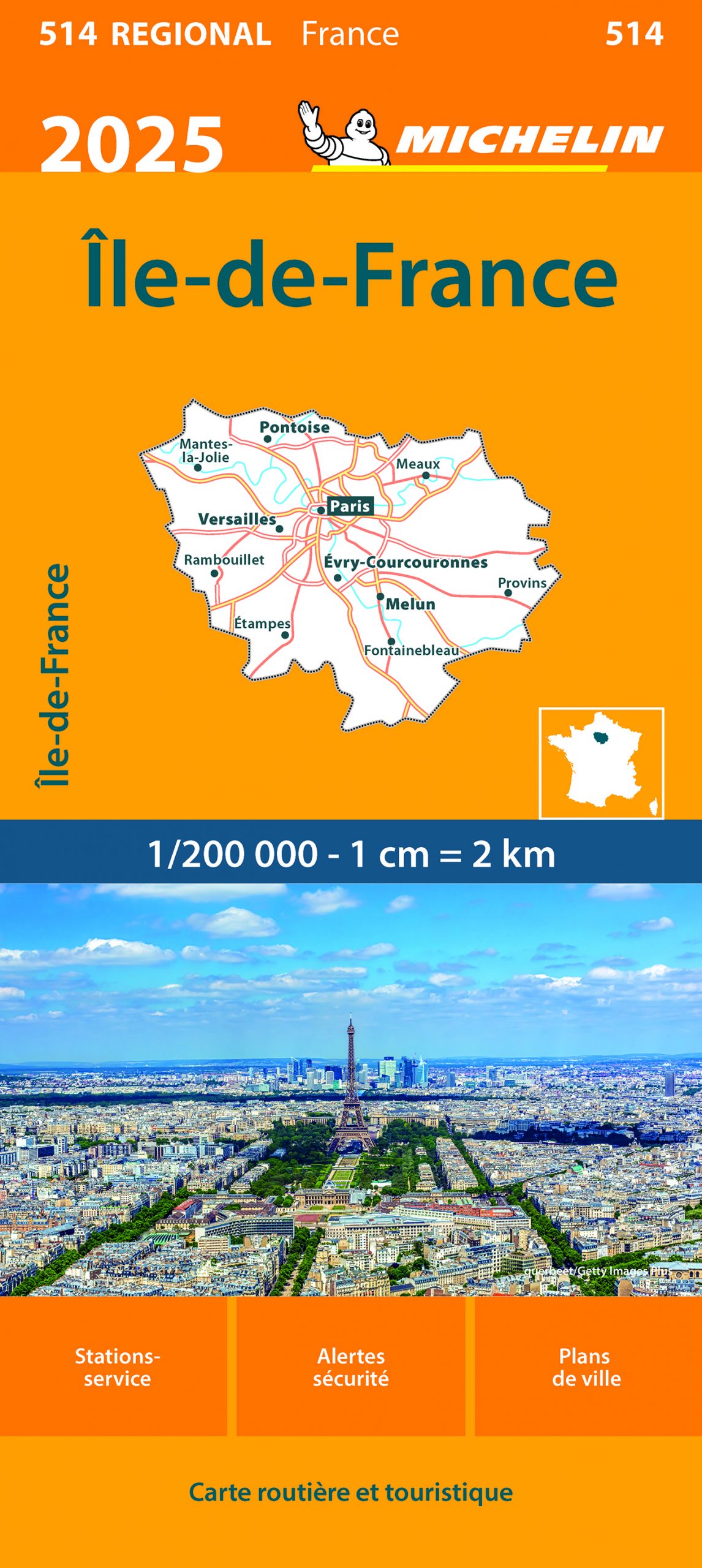 Michelin 514 Ile-de-France 2025