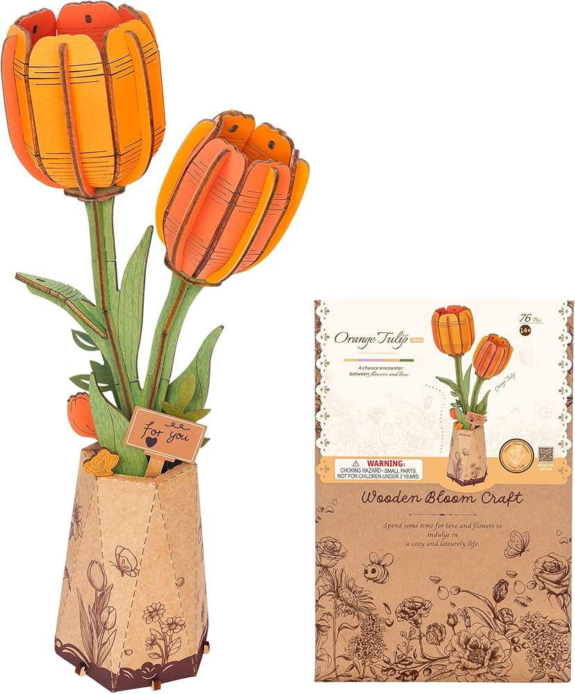 Robotime Orange Tulip TW081