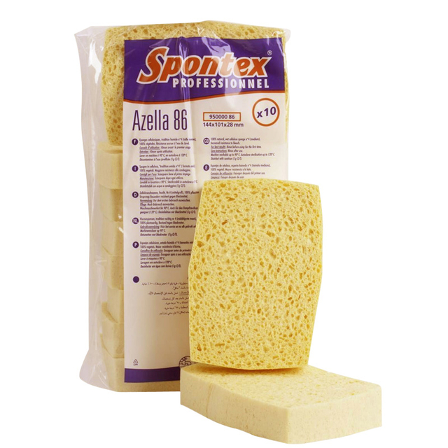 Spons Spontex Azella 86 Glazenwassersspons 10st