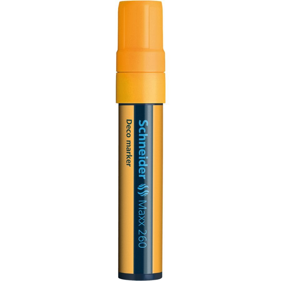 Krijtstift Decomarker Schneider 260 fluor oranje