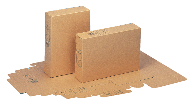 Archiefdoos met bedrukking; pak 25 stuks