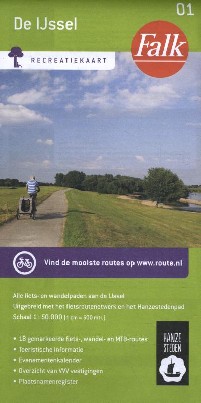 Falk recreatiekaart 01 De IJssel