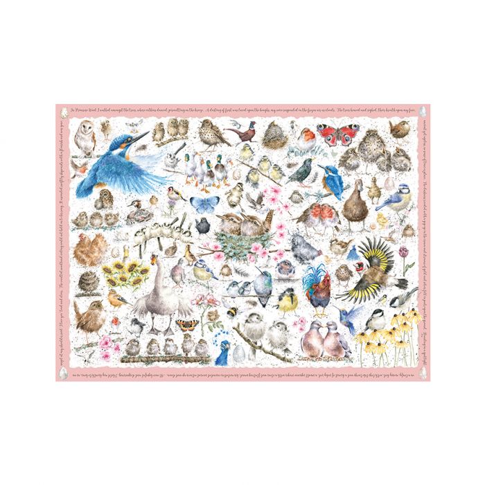 Puzzel Wrendale 1000 stukjes Garden Birds