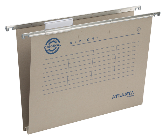 Hangmap Alzicht A6622-14 A4 U-bodem 30mm grijs; doos 25 stuks