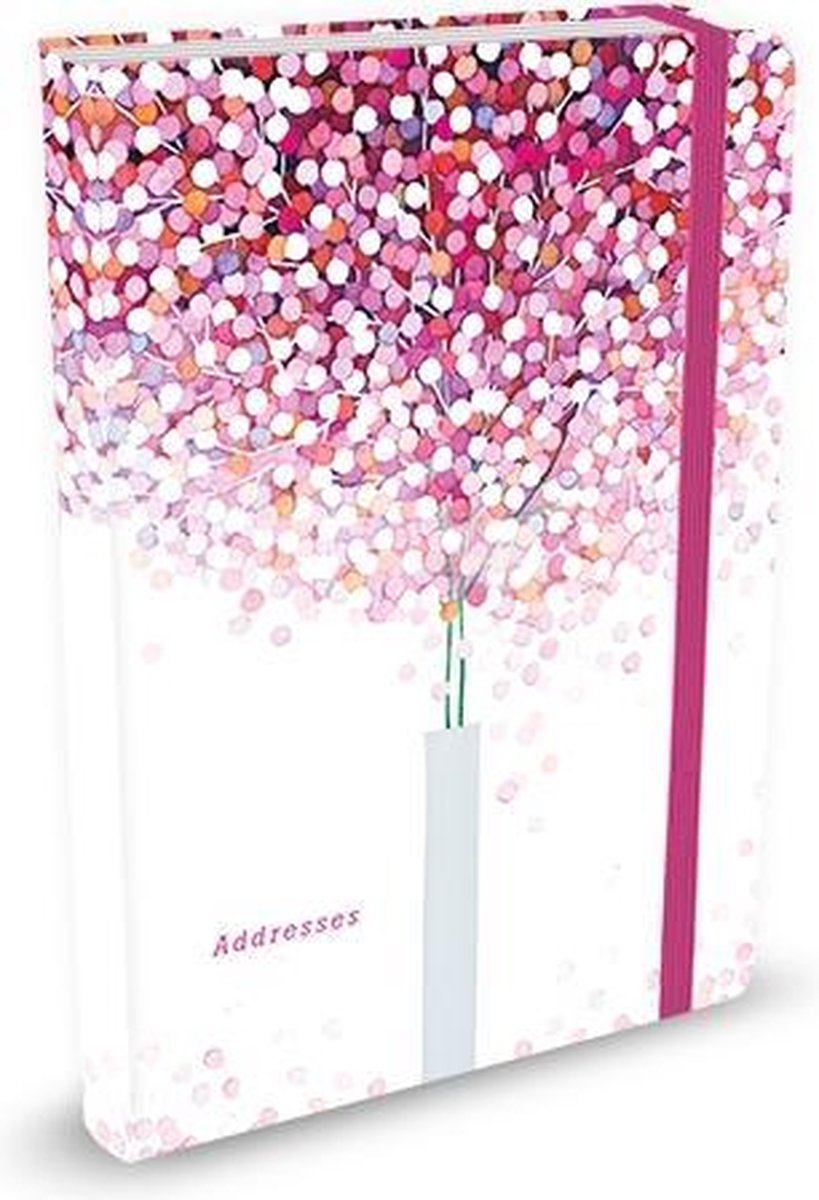 Adresboek A6 Comello lollipop tree