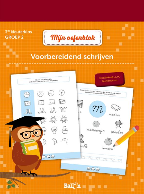 Voorbereidend schrijven 3de kleuterklas-groep 2