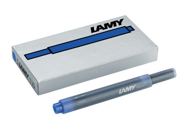 Inktpatroon Lamy T10 Wisbaar Blauw