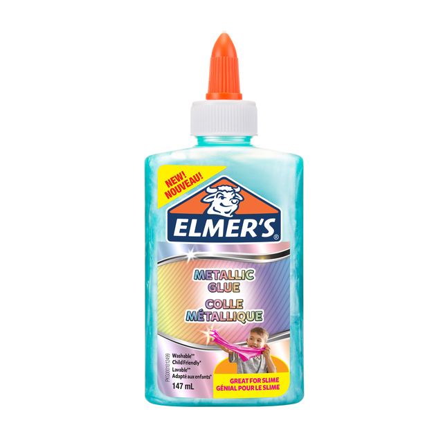 Kinderlijm Elmer‘S 147ml Metallic Blauw