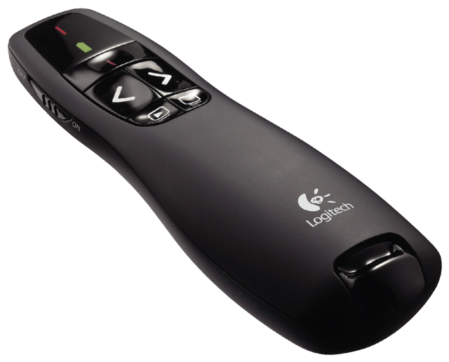 Laserpointer/presenter Logitech R400 draadloos zwart