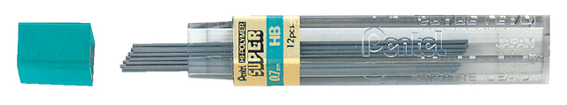 Potloodstiften Pentel 0.7mm HB (koker) 12 stuks