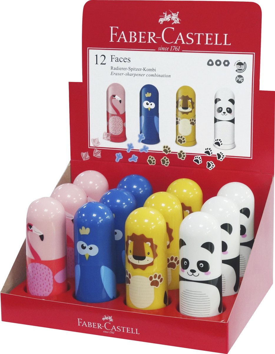 Gum-slijper FC motief ass in 4 dessins