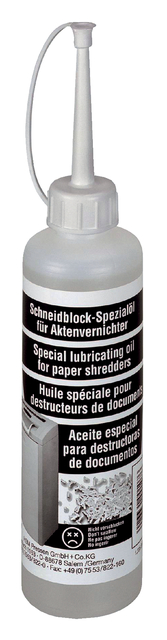 Smeerolie voor papiervernietiger HSM 250ml