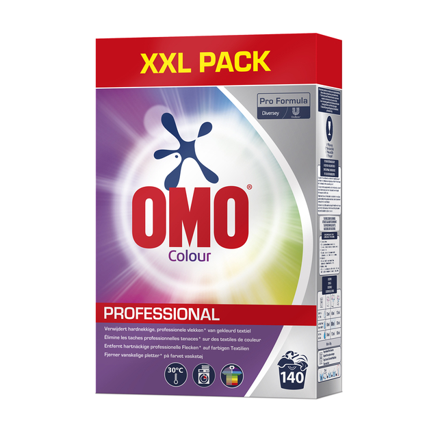 Wasmiddel Omo Pro Formula Poeder Color 7kg 140 Sc