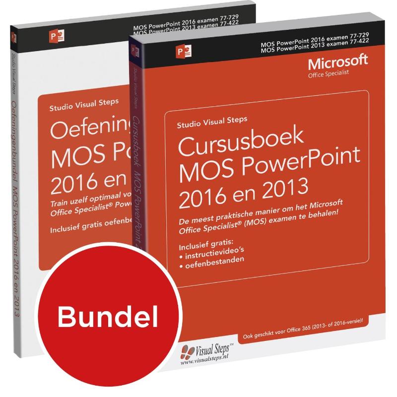 Cursusboek MOS PowerPoint 2013 + extra oefeningen