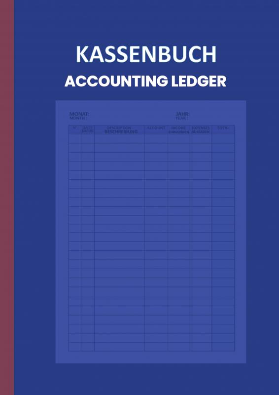 Kassenbuch für Kleinunternehmer, Vereine und auch als Haushaltsbuch geeignet