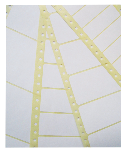 Etiket Az T3014 102x36mm 1-Baans Wit 4000stuks