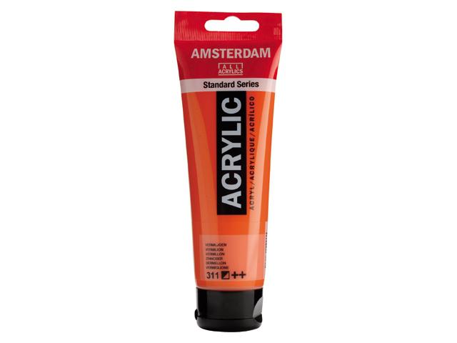 Amsterdam Standard Series Acrylverf Tube 120 ml Vermiljoen 311