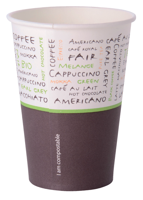 Beker Karton Sensations Bio 180cc 25x100 Stuks