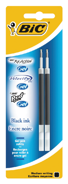 Gelschrijvervulling Bic Voor Div Gelpennen Zwart