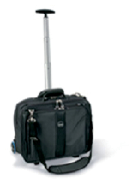 Laptoptas Trolley Kensington Contour 17" Roller Zwart