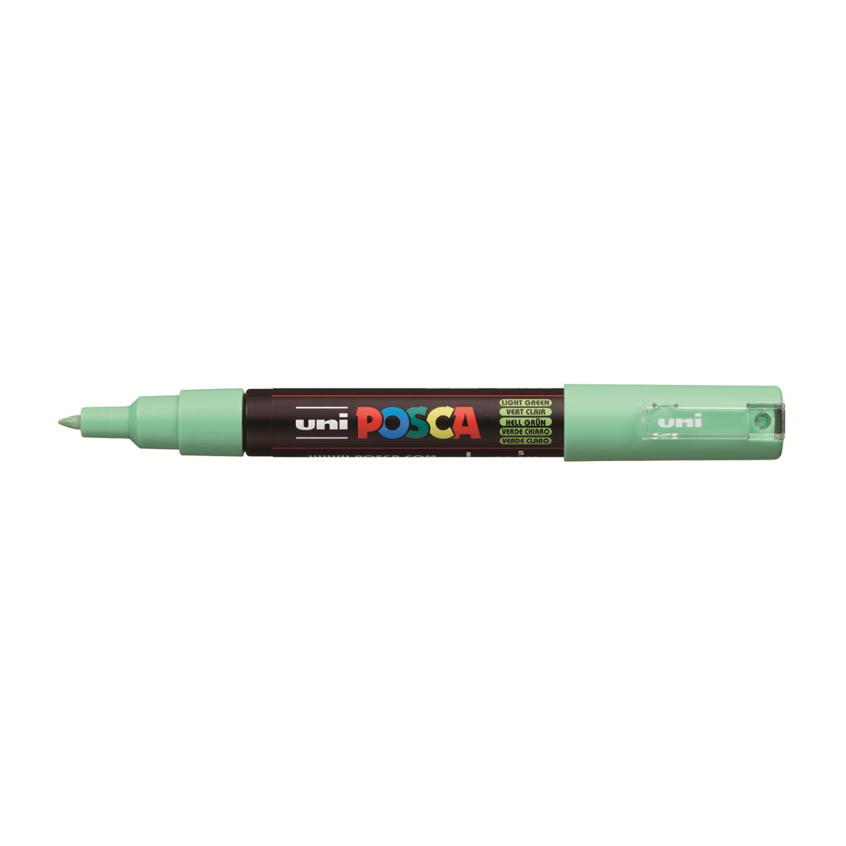 Marker Posca ronde punt extra fijn Lichtgroen PC1MC VC
