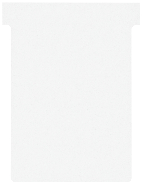 Planbordkaarten 80mm nr. 3 rood; pak 100st