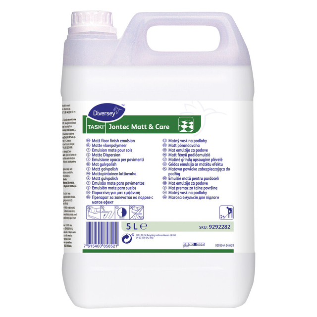 Vloeremulsie Taski Jontec Matt And Care 5 Liter