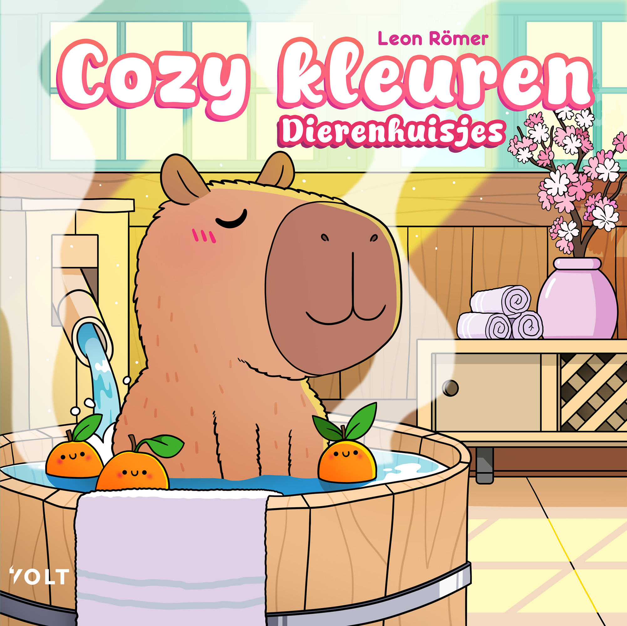 Cozy kleuren: Dierenhuisjes