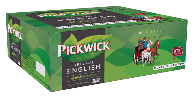 Thee Pickwick Engelse Melange, ds 100 x 2gr