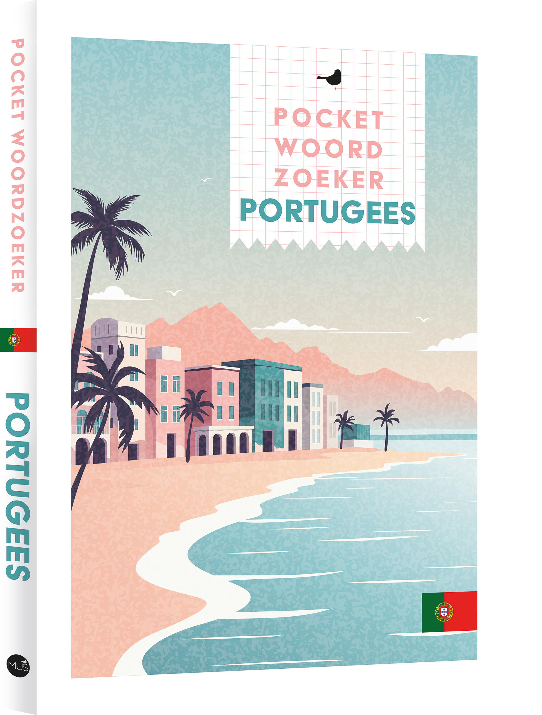 Pocket woordzoeker Portugees