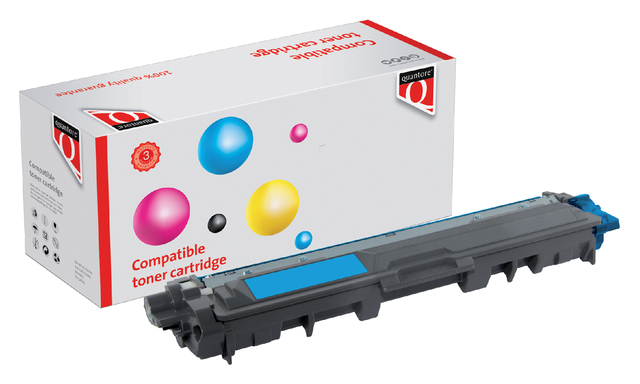 Tonercartridge Quantore tbv Brother TN-245 blauw; 2200 pagina‘s