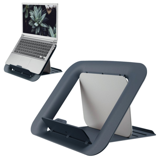 Leitz Ergo Cosy Laptopstandaard Grijs