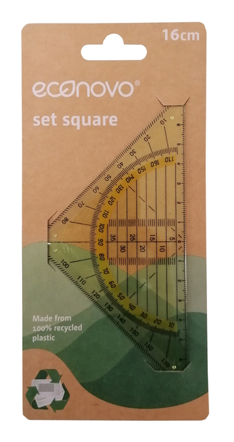 Geodriehoek Econovo 16cm