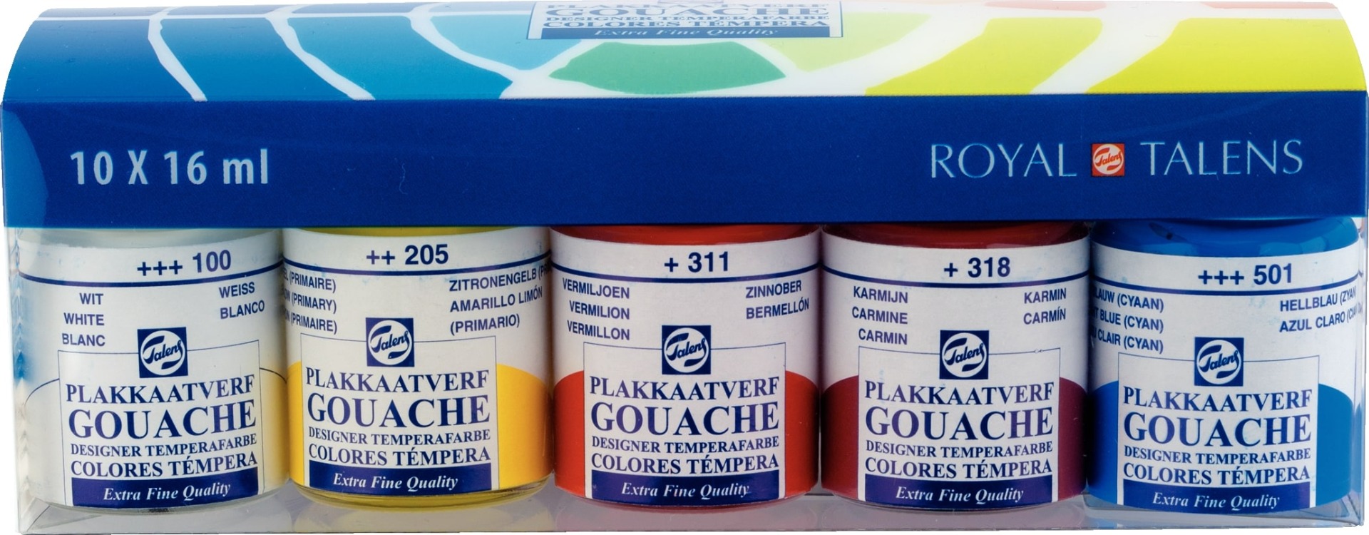Plakkaatverf Extra Fijn set ZP1610
