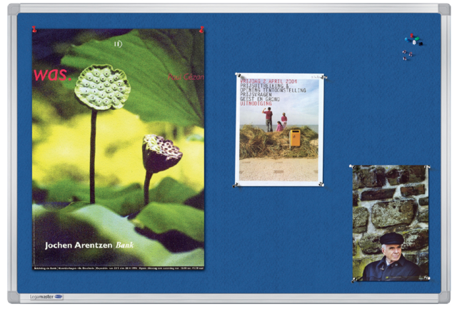 Textielbord LegaMaster Universal 90x120cm blauw