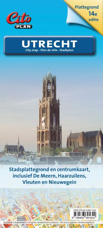 Citoplan stadsplattegrond Utrecht