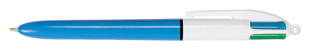 Balpen BIC vierkleuren medium