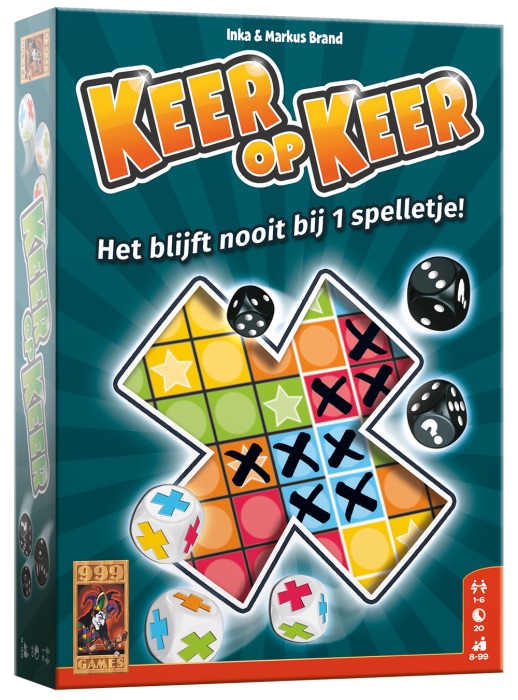 Keer op keer - Dobbelspel - 999 Games