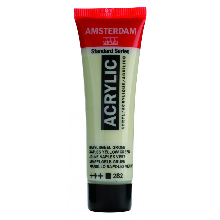 Amsterdam Standard Series Acrylverf Tube 20 ml Napelsgeel Groen 282