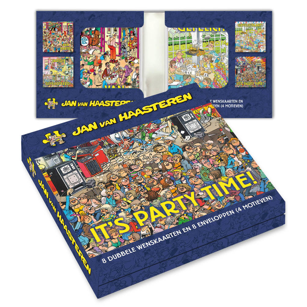 Notelets Jan van Haasteren - It‘s party time