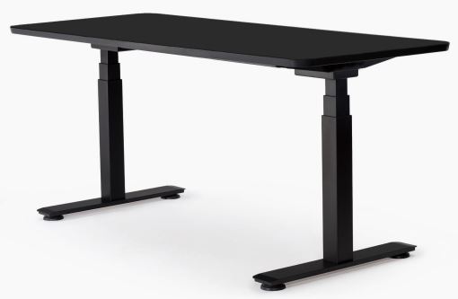 Zit-sta bureau Hop Koplus 160x80cm zwart