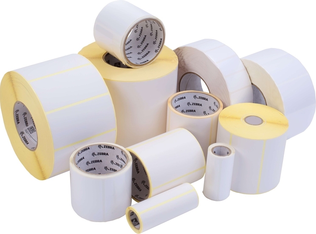 Labeletiket Zebra 1000d 3004861-T 51x32mm Wit