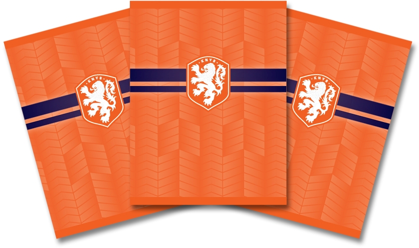 Schrift A5 lijn KNVB 3-pack (212KVB200)