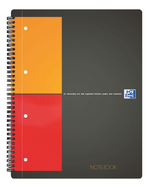 Spiraalblok Oxford International Notebook A4 ruit 5mm