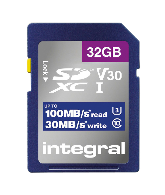 Geheugenkaart Integral Sdhc-Xc 32gb High Speed